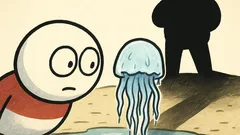 Dowcip: Meduza patrzy na Chucka Norrisa...