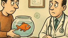 Dowcip: Przychodzi facet ze złotą rybką do onkologa...